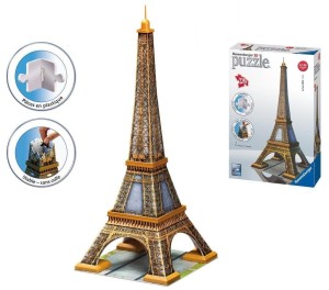 PUZZLE 3D WIEŻA EIFFLA, RAVENSBURGER