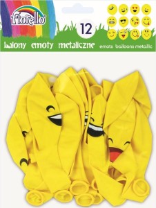 BALONY EMOTY PARTY METALICZNE FIORELLO, FIORELLO