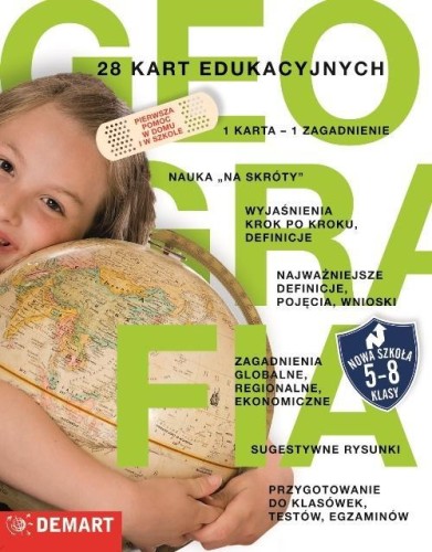 Karty edukacyjne - Geografia, Demart