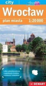 PLAN MIASTA WROCŁAW 1:20 000 DEMART