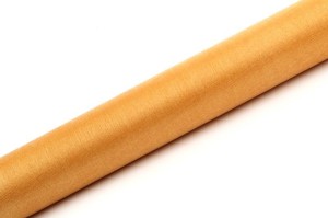 ORGANZA SNOW ZŁOTY 0,36X9M