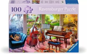 PUZZLE XL 100 MUZYKA, RAVENSBURGER