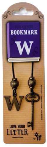 Book Keepers zakładka do książki litera W, IF