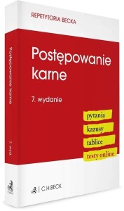 POSTĘPOWANIE KARNE. PYTANIA. KAZUSY. TABLICE...