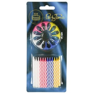 ŚWIECZKI URODZINOWE PREMIUM 24SZT