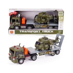 TIR Z HELIKOPTEREM WOJSKOWYM ŚWIATŁO I DŹWIĘK 1:12