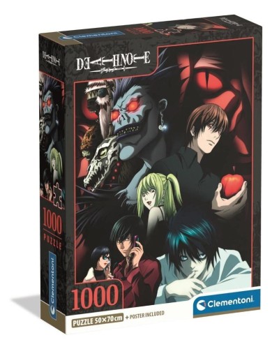 Puzzle 1000 Compact Anime Death Note, Clementoni