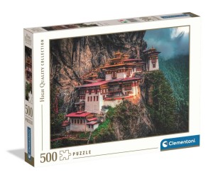 PUZZLE 500EL THE TIGERS NEST, CLEMENTONI