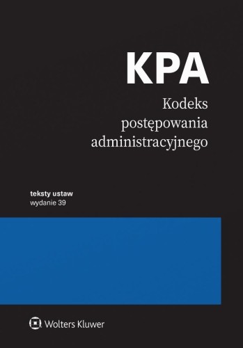 Kodeks postępowania administracyjnego w.39