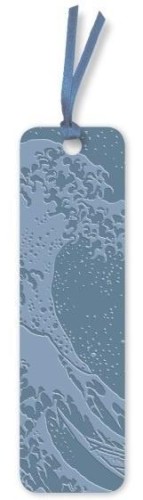 Zakładka skórzana Wielka fala w Kanagawie