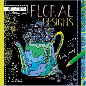 KOLOROWANKA ANTYSTRESOWA 200X200 FLORAL DESIGNS TW