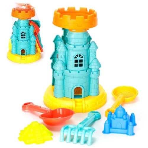 Zestaw do piasku młynek zamek 6el, Trifox