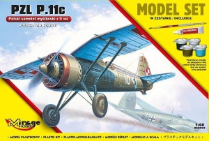 POLSKI SAMOLOT MYŚLIWSKI Z II WŚ PZL P.11C