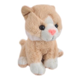 KOT PLUSZOWY 16CM, BEPPE