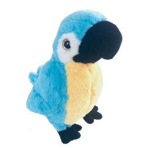 PAPUGA ARA NIEBIESKA 20CM, BEPPE