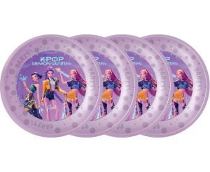 TALERZYKI WIELORAZOWE K-POP DEMON HUNTERS 21CM 4SZ