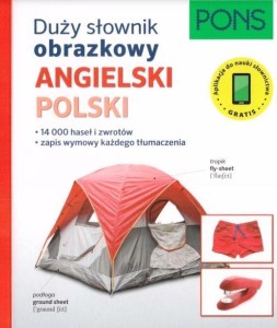 DUŻY SŁOWNIK OBRAZKOWY ANGIELSKI PONS