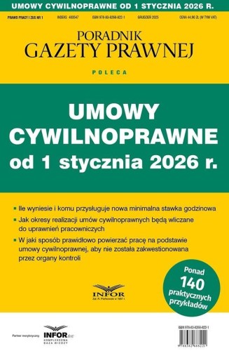 Umowy cywilnoprawne od 1 stycznia 2026