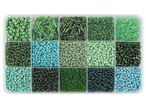 KORALIKI DIY ODCIENIE TURKUSOWE, ADAR