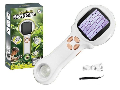 Mikroskop ręczny LED zdjęcia i nagrywanie USB