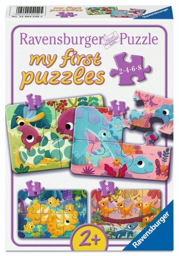 Puzzle 2/4/6/8 Dinosaur Friends, Ravensburger