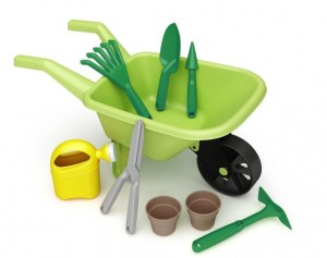 TACZKA OGRODNIKA ZESTAW, BĄCZEK