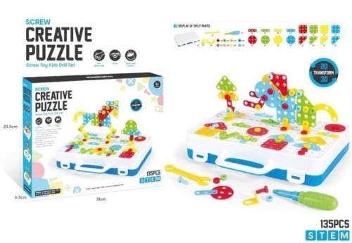 Puzzle kreatywne 135el, Merkpol