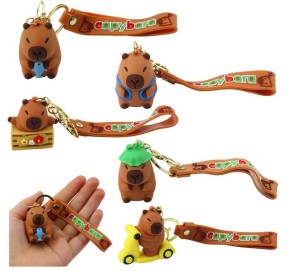 BRELOK KAPIBARA Z DELFINEM, LEANTOYS