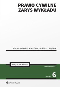 PRAWO CYWILNE. ZARYS WYKŁADU + TESTY ONLINE W.6