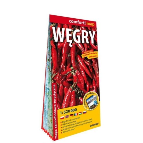 Comfort! map Węgry 1:520 000, praca zbiorowa