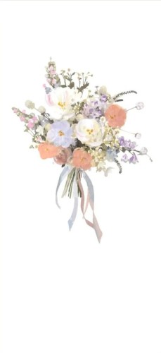 Karnet Kwiaty DL N14 - Bukiet kwiatów