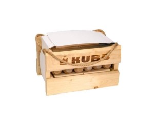 KUBB W DREWNIANYM PUDEŁKU, TACTIC