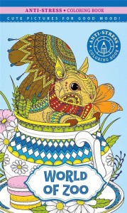 KOLOROWANKA ANTYSTRESOWA 124X197 20 WORLD OF ZOO