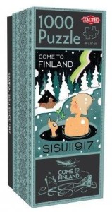 PUZZLE 1000 SAUNA, SISU SINCE 1917, TACTIC