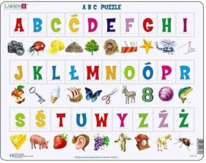 UKŁADANKA ALFABET MAXI, LARSEN