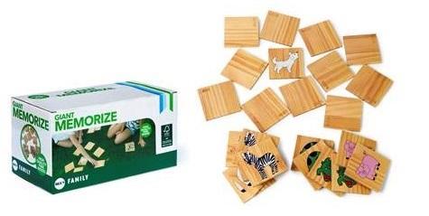 Wielkie Memorize FSC klocki obrazkowe, Tactic