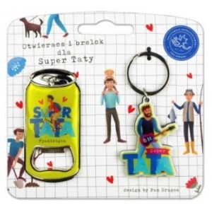 ZESTAW BRELOK + OTWIERACZ PORYS-TATA, PAN DRAGON