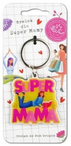 BRELOK METALOWY SUPER MAMA, PAN DRAGON
