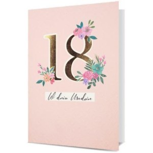 KARNET B6 URODZINY 18