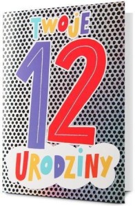 KARNET URODZINY 12