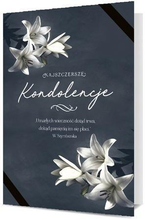 Karnet B6 Kondolencje