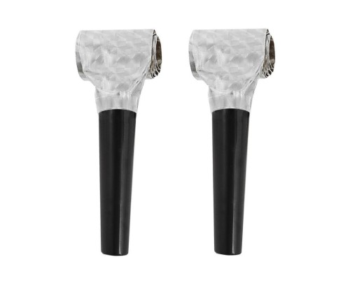 Gwizdki holograficzne srebrne 100szt