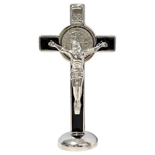 Krzyż stojący czarny 8cm