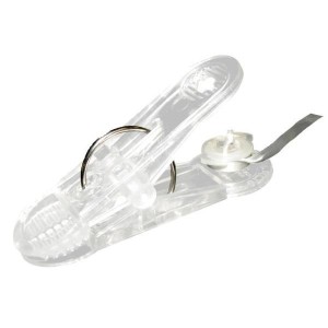 KLAMERKA DO BALONÓW Z BIAŁA WSTAŻKA 30G