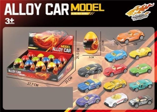 Auto metal w jajku, Merkpol