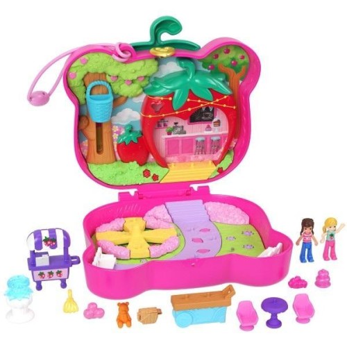 Polly Pocket zestaw Truskawkowy miś HRD35, Mattel