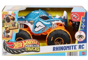 HOT WHEELS MONSTER TRUCKS R/C RHINOMITE 1:24