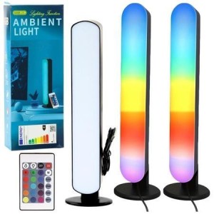 ZESTAW LAMPY AMBIENT RGB LED GAMINGOWE NA BIURKO P