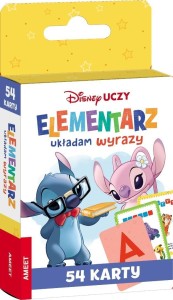 DISNEY UCZY. ELEMENTARZ. UKŁADAM WYRAZY. KARTY