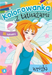 KOLOROWANKA Z TATUAŻAMI. WRÓŻKI